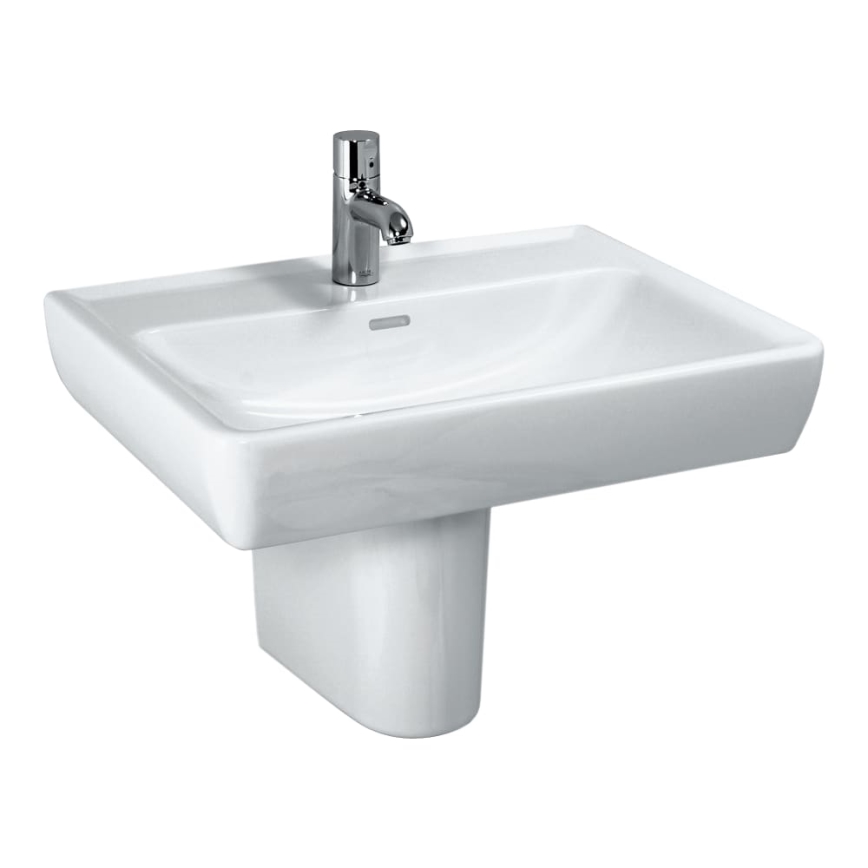 LAUFEN H8189510001041 - Bänkvask/Vägghängd PRO 55x48 cm keramik/vit
