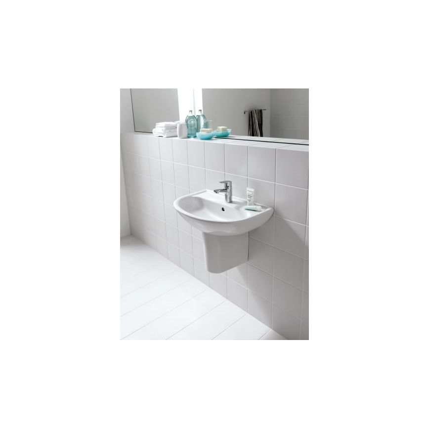LAUFEN H8199510000001 - Täcklock för tvättställssifon PRO 21x28,5 cm keramik/vit