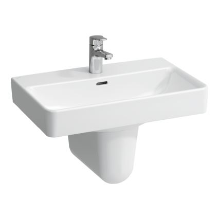LAUFEN H8199510000001 - Täcklock för tvättställssifon PRO 21x28,5 cm keramik/vit