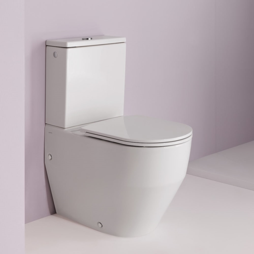 LAUFEN H8259624000001 - Toalettstol PRO keramik/vit
