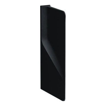 LAUFEN H8472800200001 - Pissoaravdelare VAL 69x37 cm keramik/högblank svart
