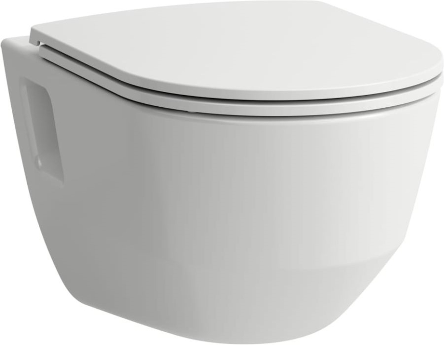 LAUFEN H8669540000001 - Vägghängd WC PRO keramik/vit + toalettsits SoftClose PRO duroplast/vit