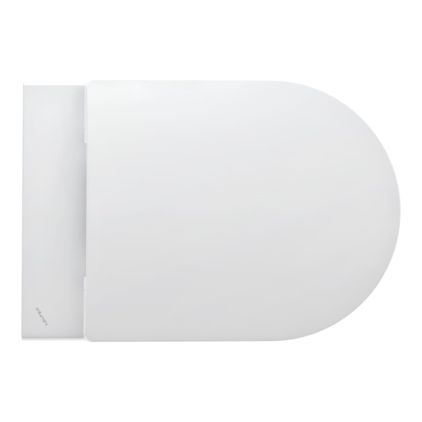 LAUFEN H8669540000001 - Vägghängd WC PRO keramik/vit + toalettsits SoftClose PRO duroplast/vit