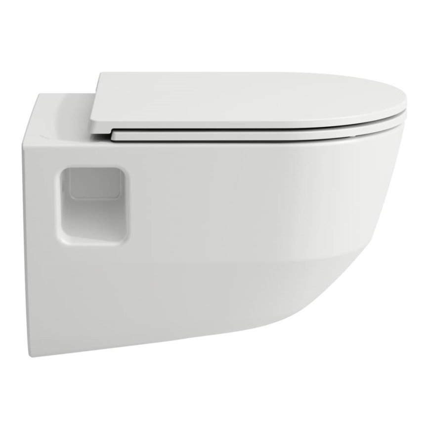 LAUFEN H8669540000001 - Vägghängd WC PRO keramik/vit + toalettsits SoftClose PRO duroplast/vit