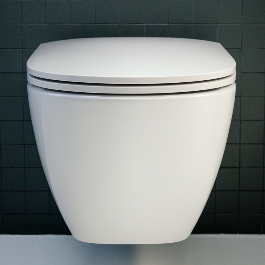 LAUFEN H8910830000001 - Toalettsits SoftClose LUA duroplast/vit