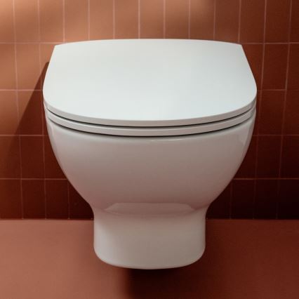 LAUFEN H8910830000001 - Toalettsits SoftClose LUA duroplast/vit
