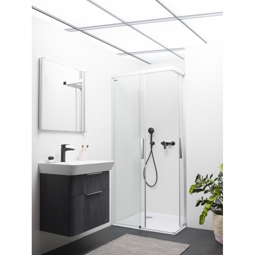 LAUFEN HF500702428000 - Kran till handfat LAURIN 16,2 cm titan matt svart