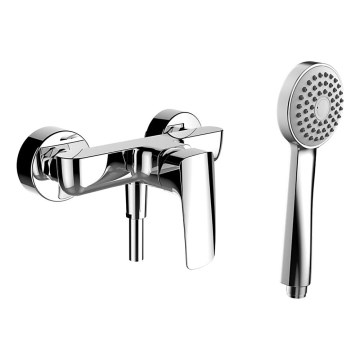LAUFEN HF500750100600 - Dusch med kran LAURIN skinande krom