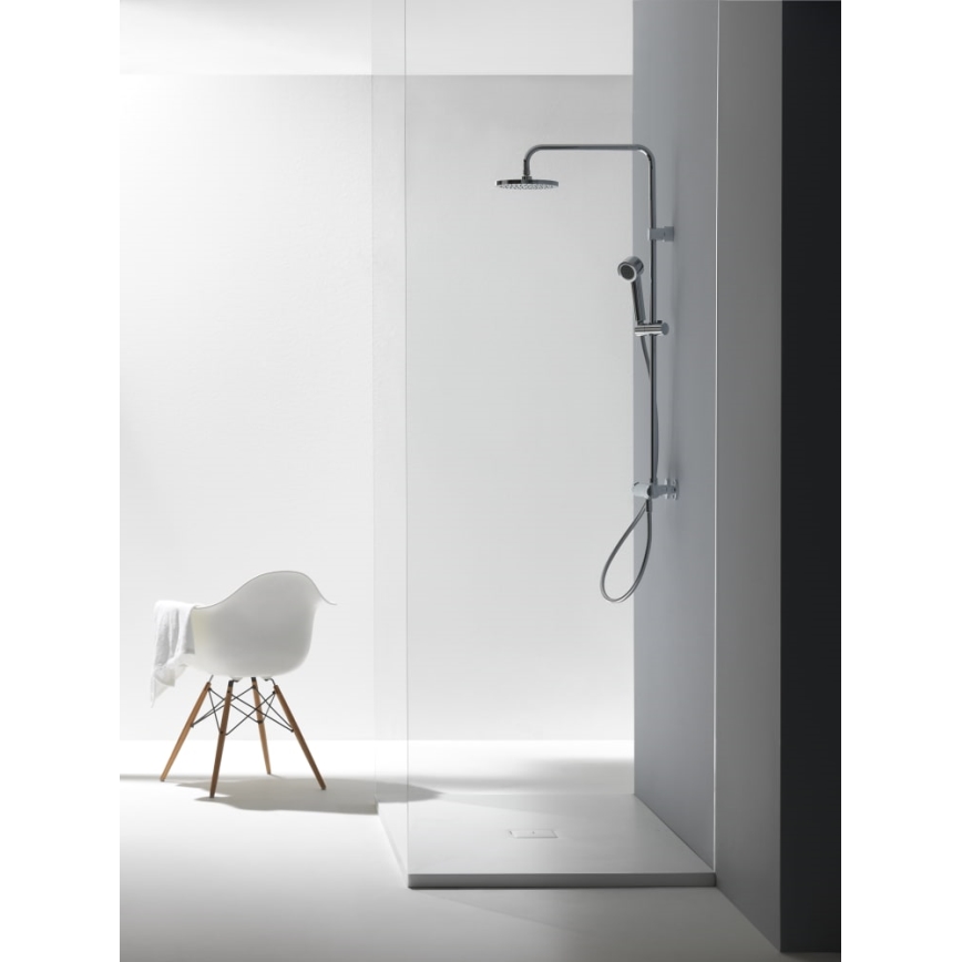 LAUFEN HF500957100600 - Duschutrustning med termostat CITYPRO skinande krom