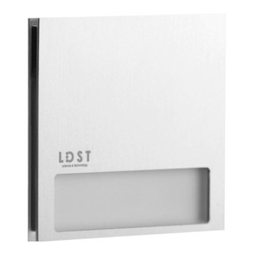 LDST AL-01-SS-BZ5 - LED Trappljus ALEX 5xLED/1.2W/230V matt krom