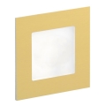 LDST AN-01-SZ-BC9 - LED-trappbelysning ANGEL 9xLED/1,2W/230V guld 3500K