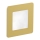 LDST DI-01-SZ-BC9 - LED trappbelysning DIANA 9xLED/1,2W/230V guld 3500K