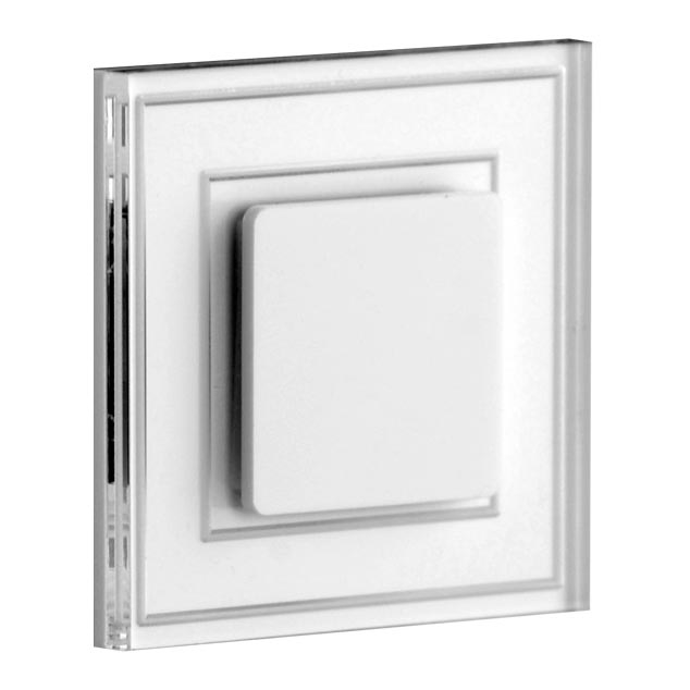 LDST KE-01-B-BZ8 - LED Trappljus KELLY 8xLED/1,2W/230V vit 6500K