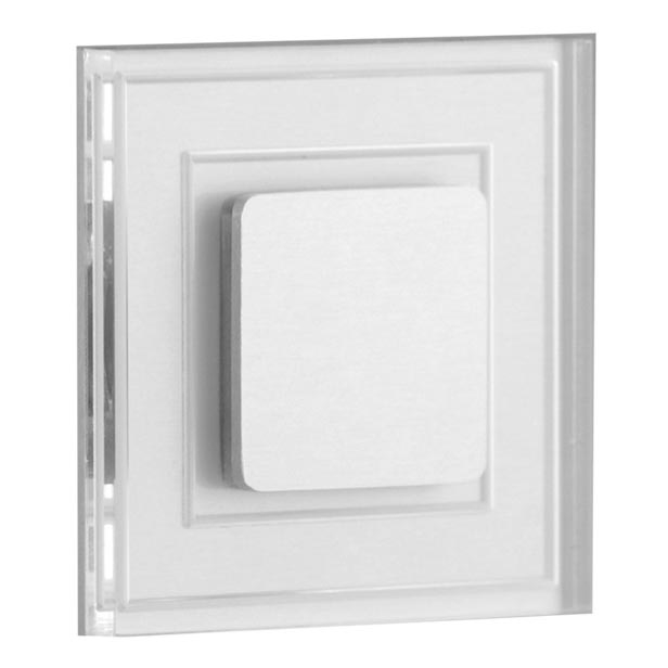 LDST KE-01-SS-BC8 - LED Trappljus KELLY 8xLED/1,2W/230V matt krom