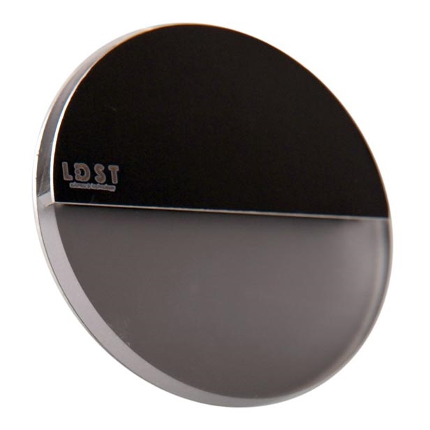 LDST RO-01-SC-BC4 - LED Trappljus ROBIN 4xLED/1,2W/230V matt svart