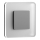 LDST SW-01-CB-BZ8 - LED Trappljus SWIFT 8xLED/1,2W/230V glansig svart