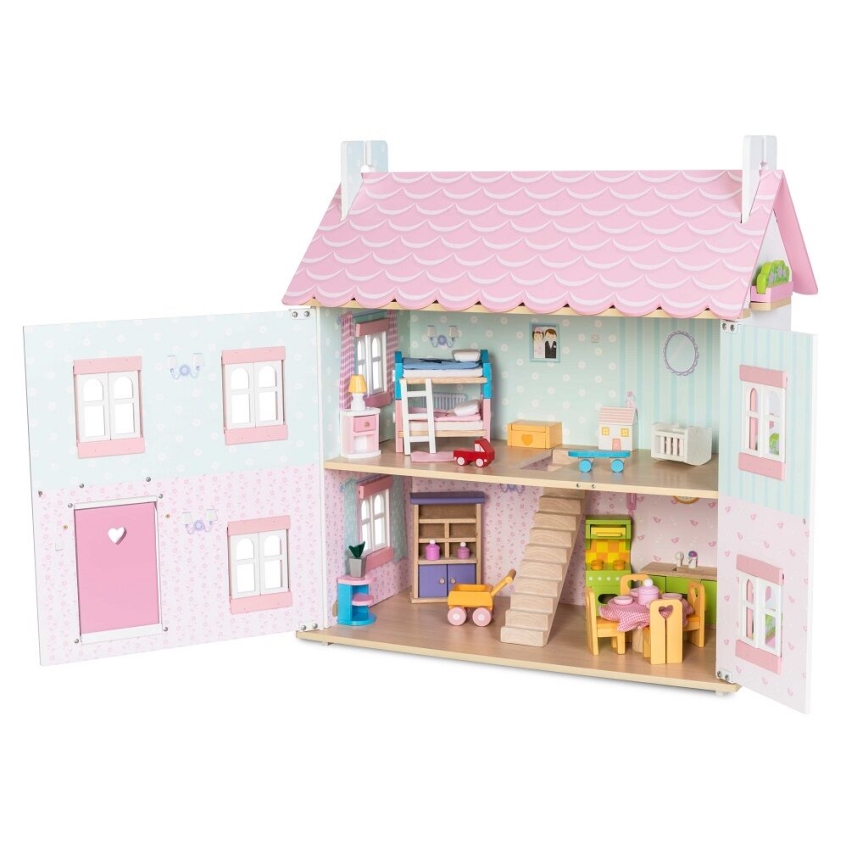 Le Toy Van - Komplet uppsättning dockhusmöbler Starter