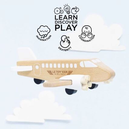 Le Toy Van - Trä flygplan