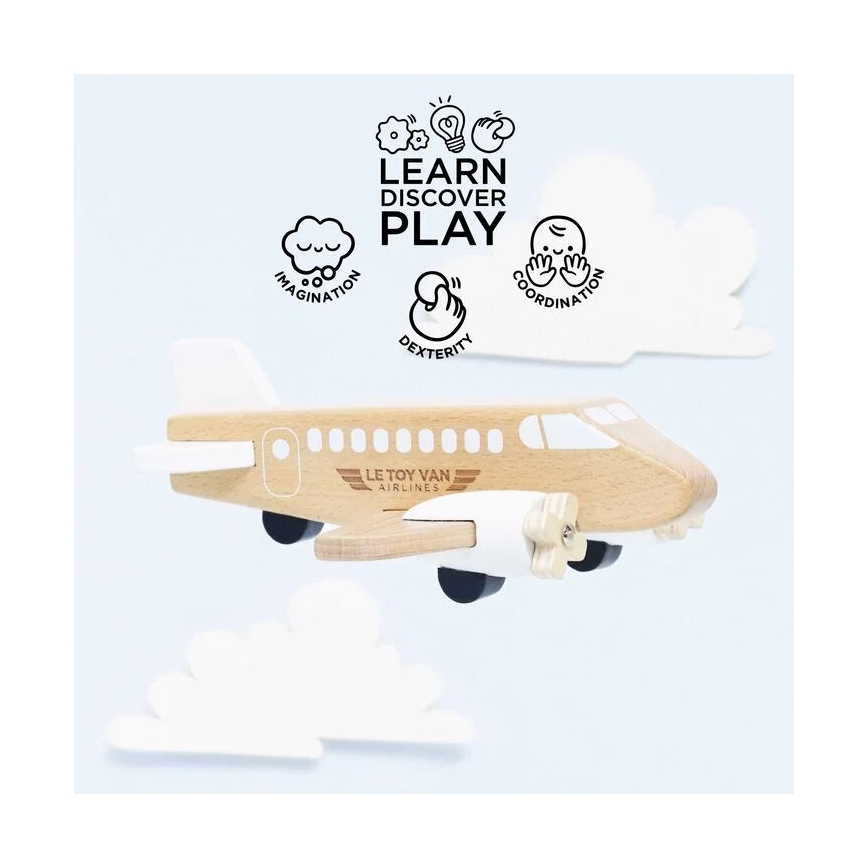 Le Toy Van - Trä flygplan