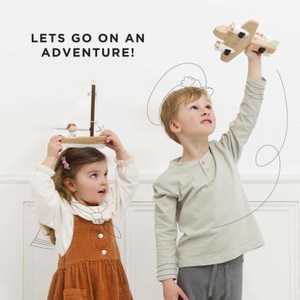Le Toy Van - Trä flygplan