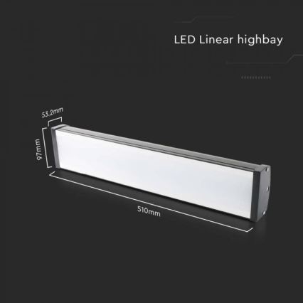 LED arbetsbelysning High Bay LED/100W/230V 6500K IP65