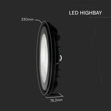 LED arbetsbelysning High Bay LED/200W/230V 6500K IP65