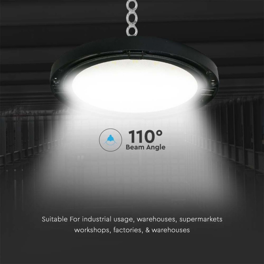 LED arbetsbelysning High Bay LED/200W/230V IP65 6500K