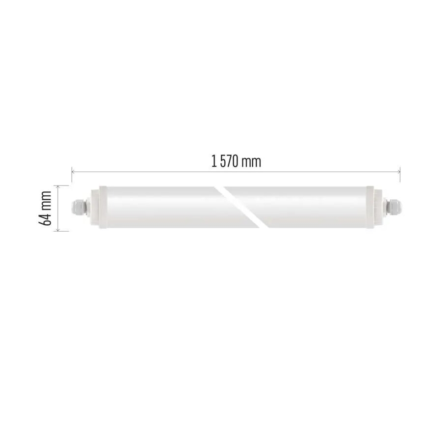 LED arbetsbelysning LED/51W/230V IP65 4000K 157 cm