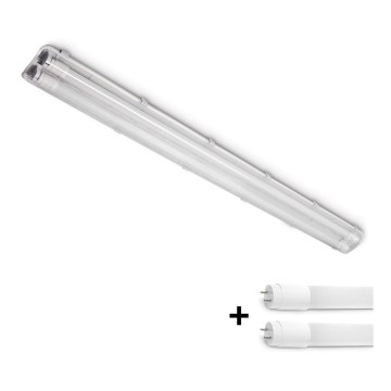 LED arbetsrörsljus  T8 2xG13/18W/230V 6500K IP65
