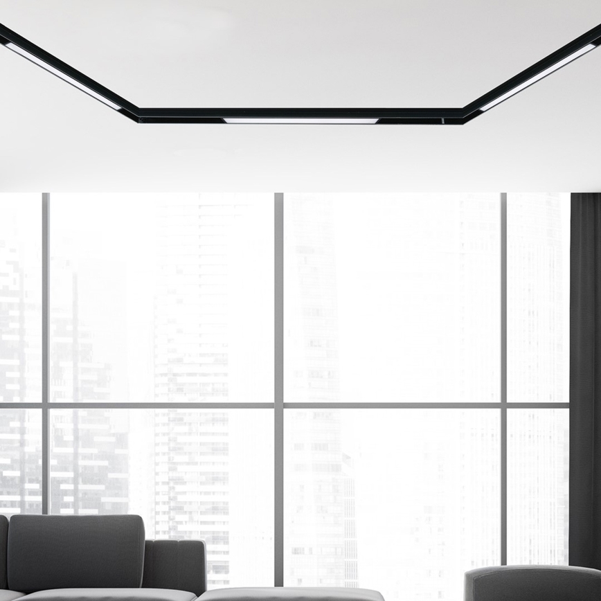 LED armatur för skensystem MAGNETISKT SPÅR 1xLED/12W/48V