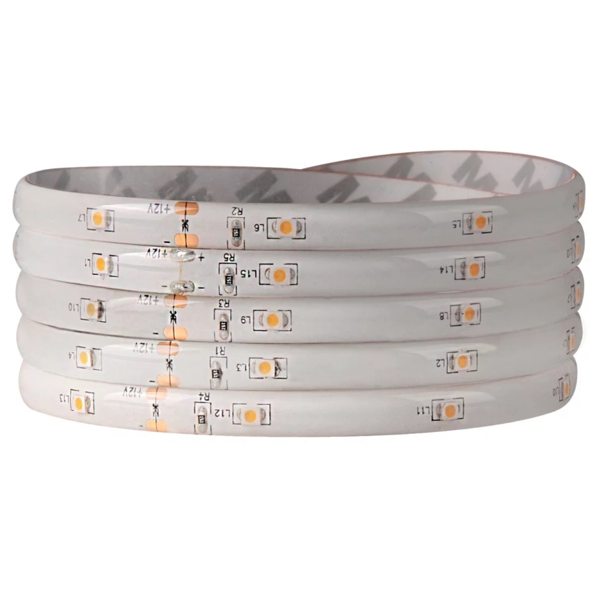 LED Badrum ljusslinga 5m 8,5W /12V IP44 3000K
