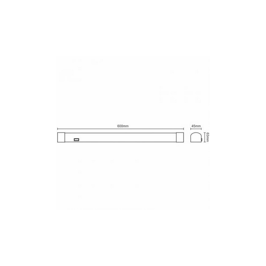 LED Badrum spegelbelysning LED/15W/230V 4000K IP44