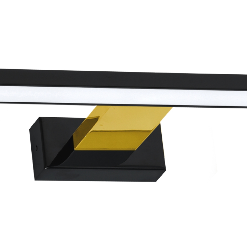 LED badrum spegelbelysning  SHINE LED/13,8W/230V IP44 svart /gold