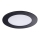 LED badrum upphängd taklampa  ROUNDA LED/6W/230V IP44 svart  diameter  12 cm