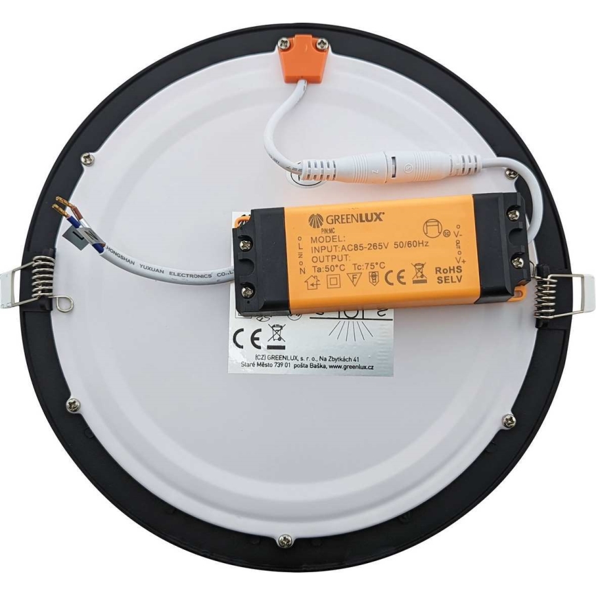 LED badrum upphängd taklampa  VEGA LED/18W/230V 2800K diameter  22,5 cm IP44