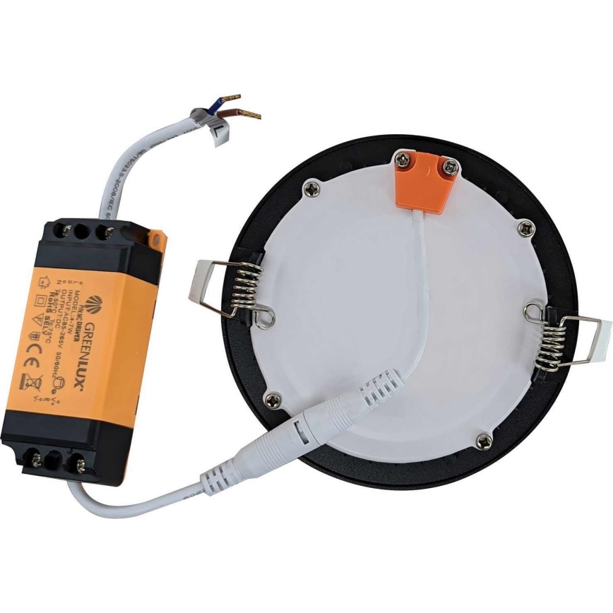 LED badrum upphängd taklampa  VEGA LED/6W/230V 3800K diameter  11,8 cm IP44