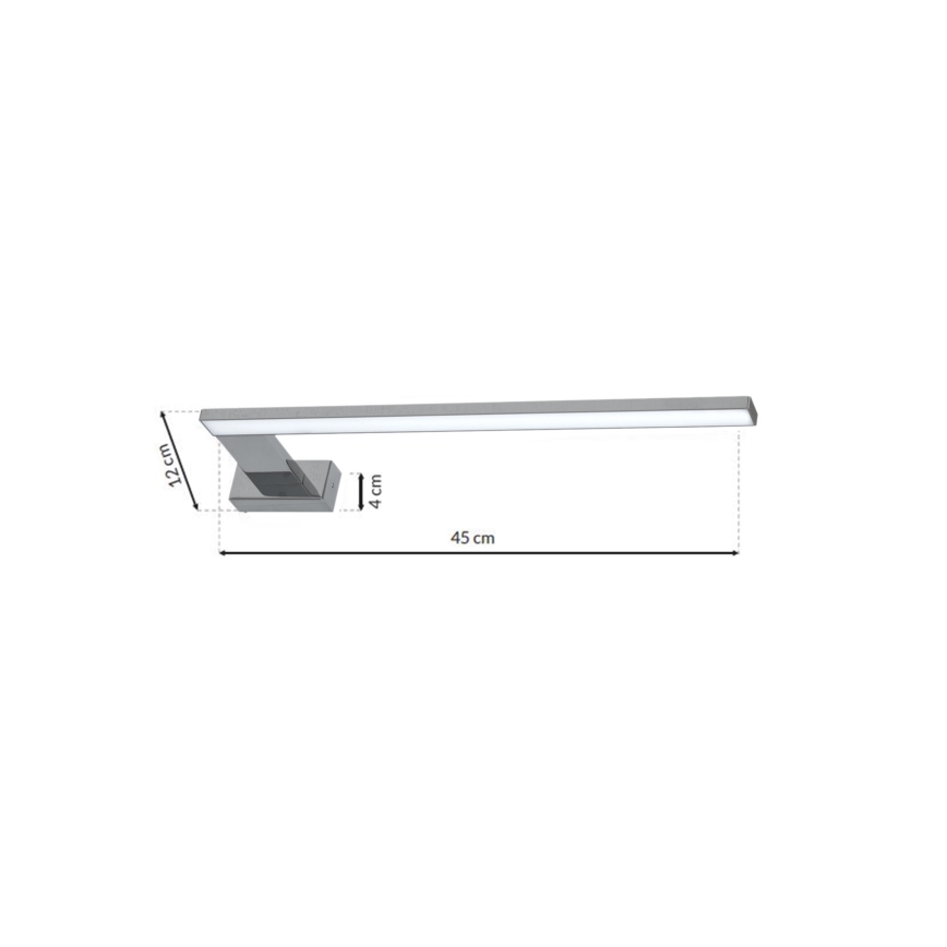 LED Badrumsbelysning vägg SHINE 1xLED/11W/230V IP44