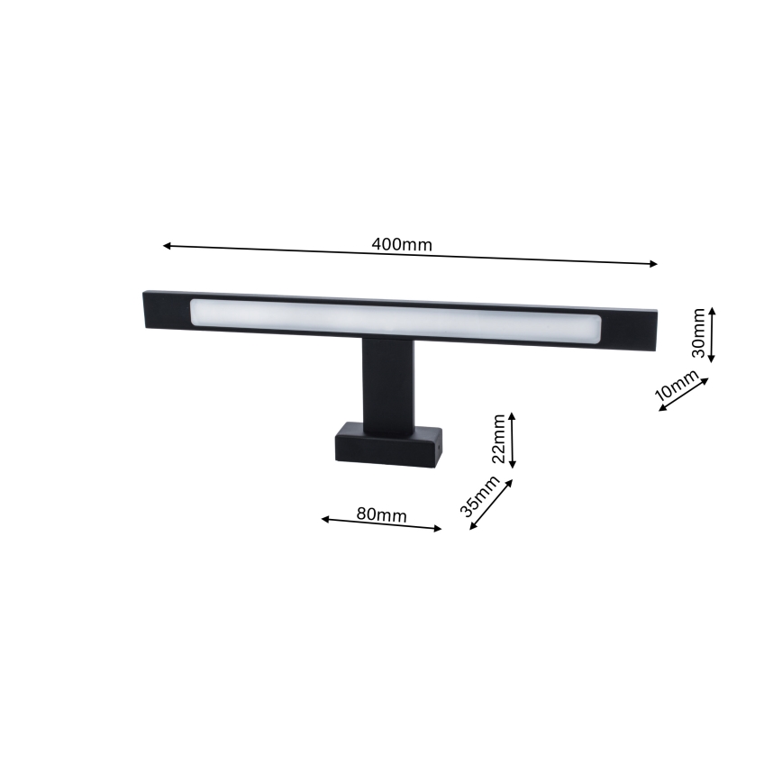 LED Badrumsbelysning vägg SHINE 1xLED/7W/230V IP44