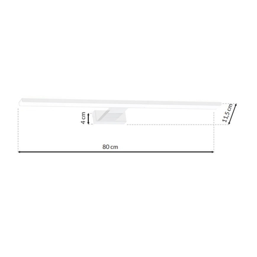 LED Badrumsbelysning vägg SHINE Vit LED/15W/230V IP44