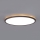 LED Badrumsljus med rörelsessensor och skymningssensor NIVERA LED/24W/230V IP54 3000/4000/6000K diameter 30 cm svart + fjärrkontroll
