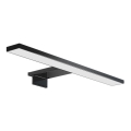 LED Badrumsspegelbelysning LED/8W/230V 4000K 50 cm IP44 svart