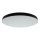 LED-badrumstaklampa FLUME LED/10W/230V Ø22,5 cm IP44 svart