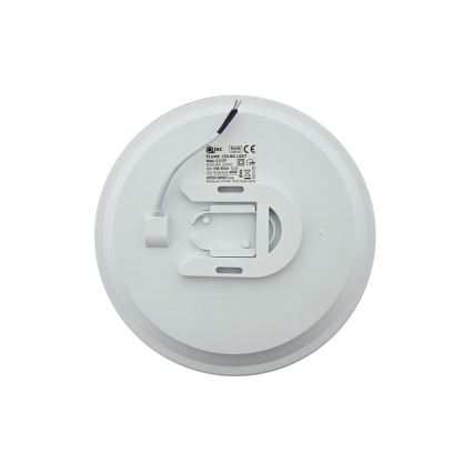 LED-badrumstaklampa FLUME LED/10W/230V Ø22,5 cm IP44 svart
