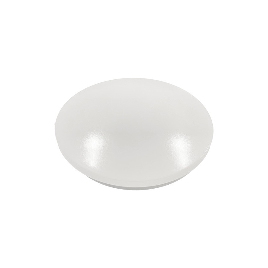 LED badrumstaklampa OPAL LED/12W/230V Ø 24,5 cm IP44 vit
