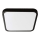 LED Badrumstaklampa SAMSUNG CHIP LED/18W/230V IP44 4000K 25x25 cm svart
