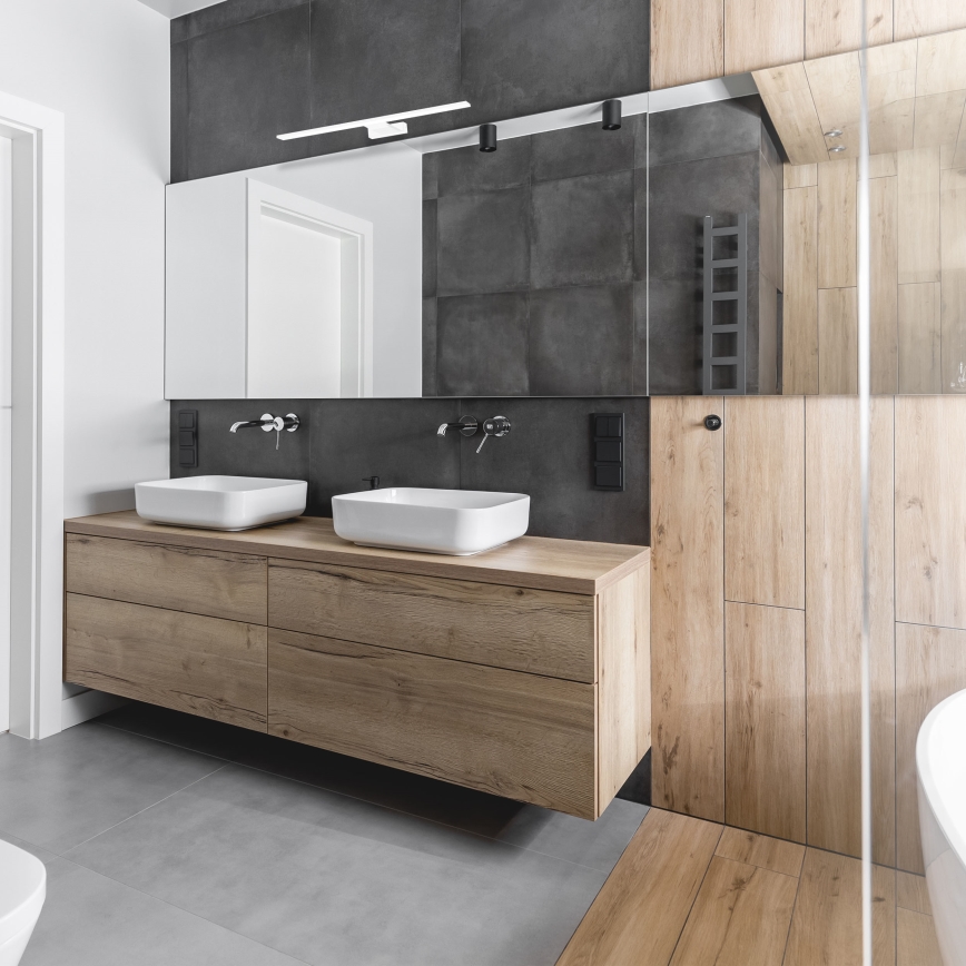 LED badrumsvägglampa SHINE LED/7W/230V 40 cm IP44 vit