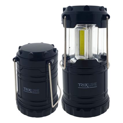 LED Bärbar camping lampa 3xLED/3W/3xAAA 6400K