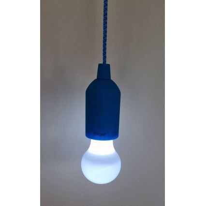 LED bärbar lampa LED/1W/ 3xAAA blå