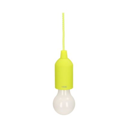 LED bärbar lampa LED/1W/ 3xAAA grön