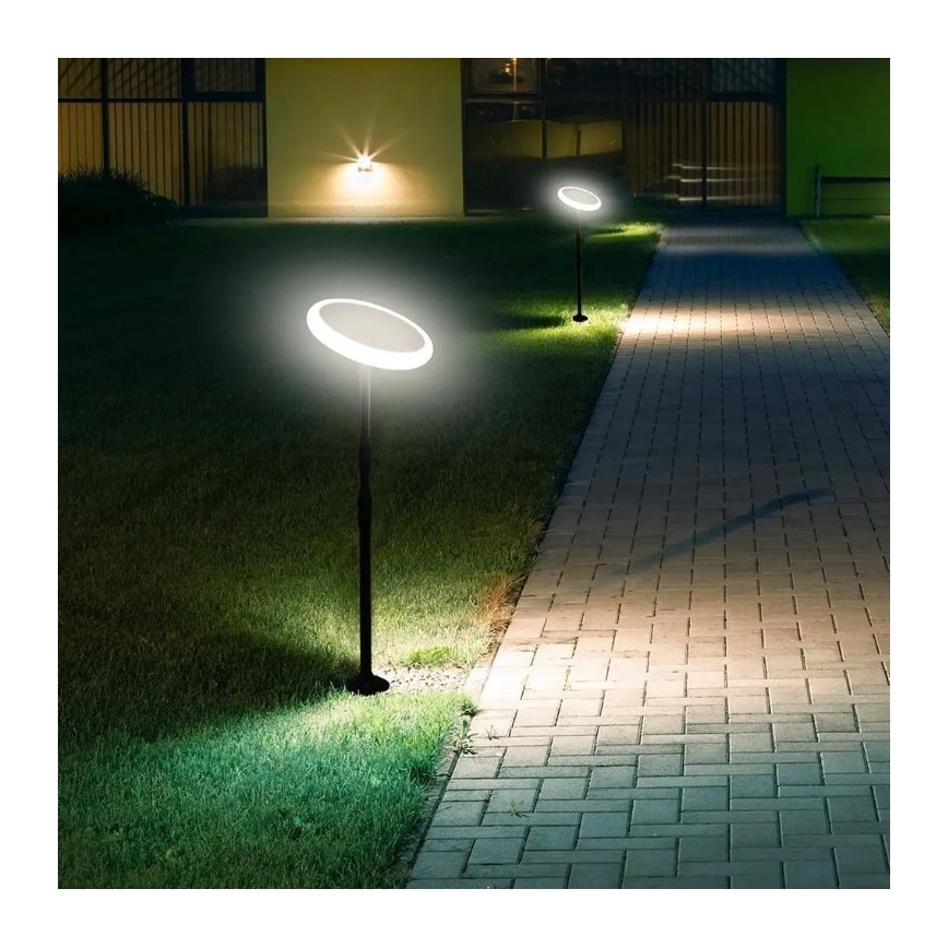 LED Bärbar solcell lampa TRÄDGÅRDS LED/8W/5V 60-129 cm 4000K IP65